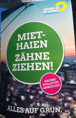 gruene miethaien zaehne zeigen